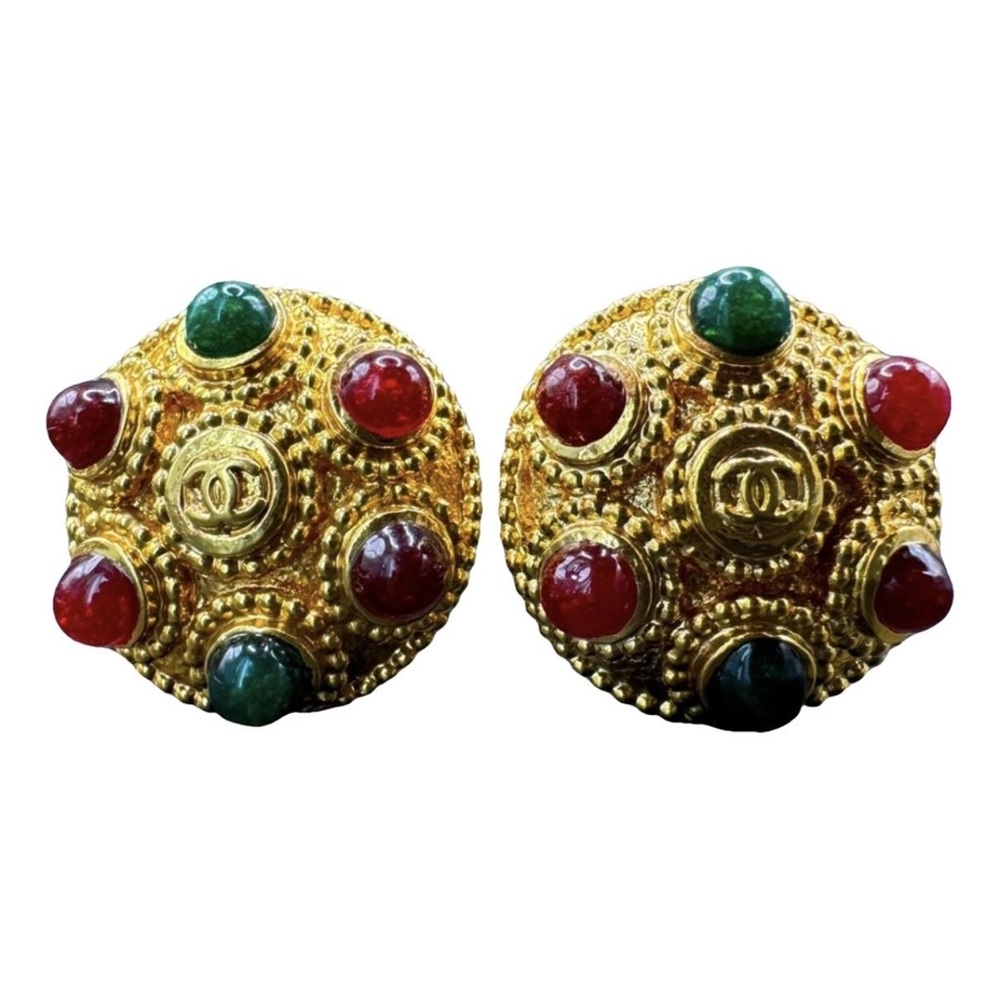 Chanel Gripoix Earrings